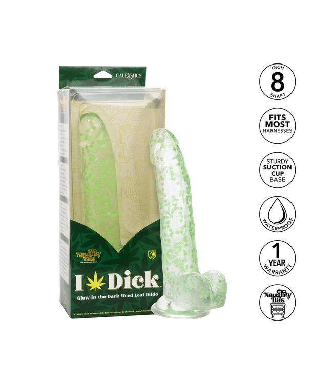 I Leaf Dick Glow Dildo