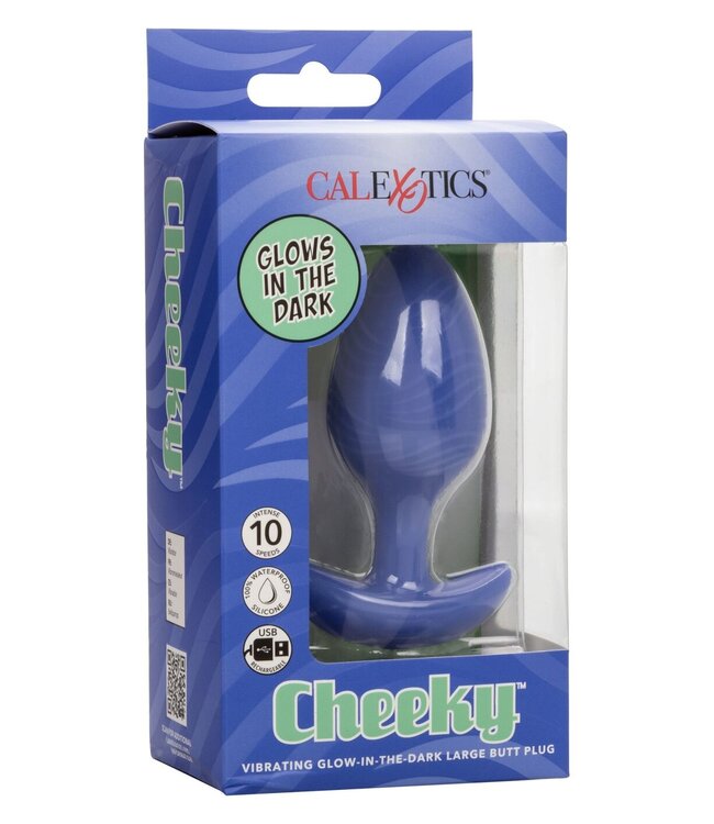 Cheeky Glow Vibrating Plug L