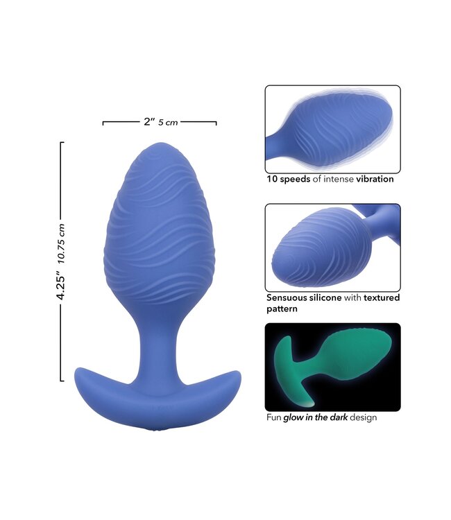 Cheeky Glow Vibrating Plug L