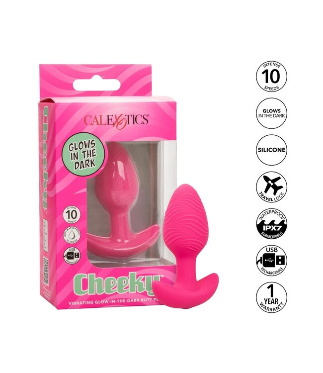 Cheeky Glow Vibrating Plug S