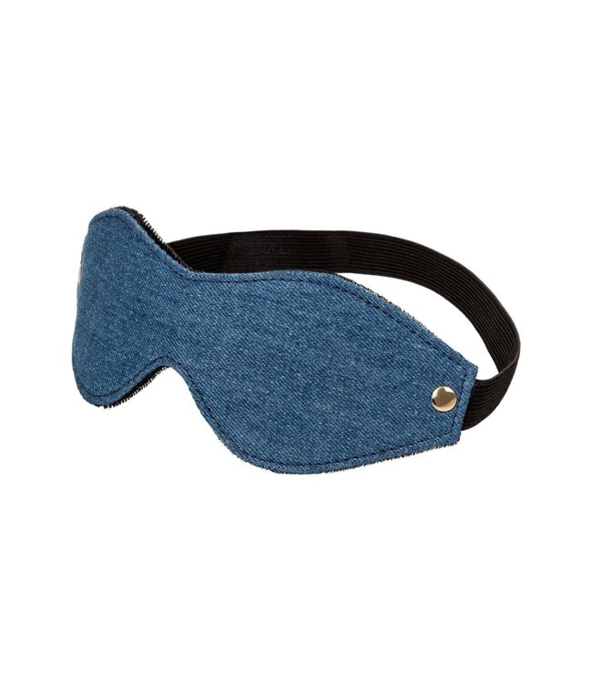 Ride Em Denim Eye Mask
