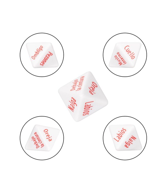 Tempt & Tease Dados - Spanish
