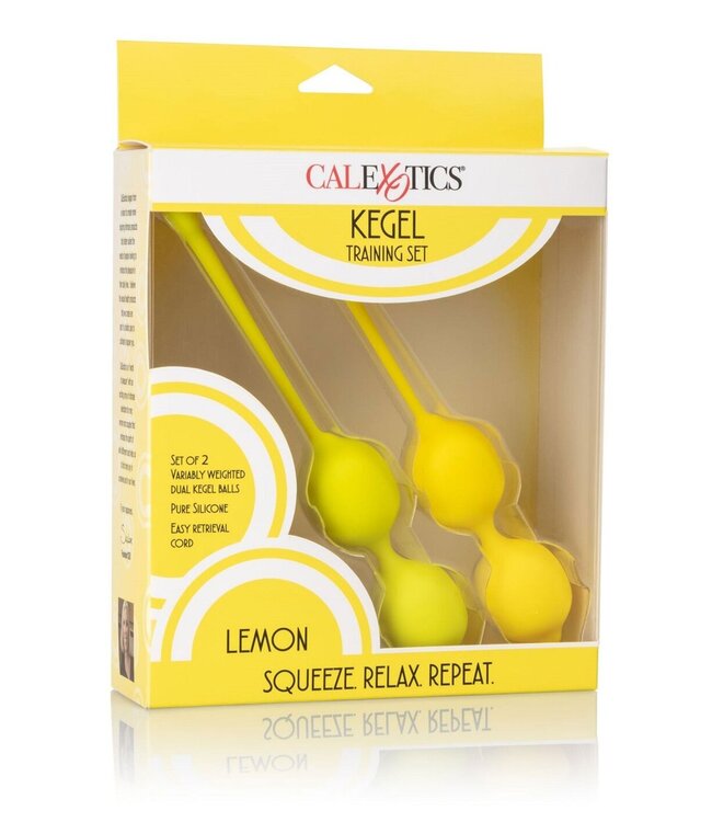 Kegel Training Set Lemon
