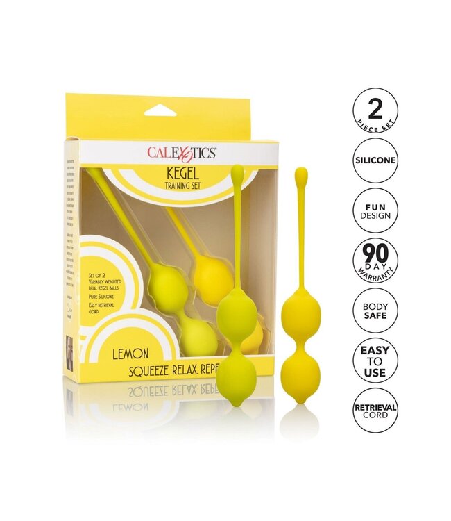 Kegel Training Set Lemon
