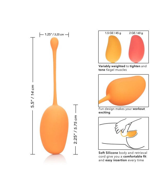 Kegel Training Set Mango