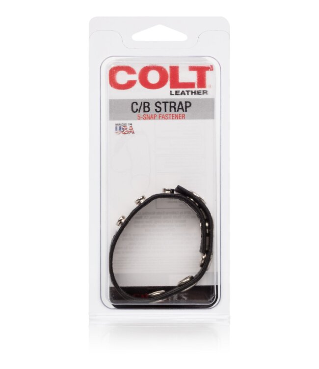 COLT Leather C/B Strap 5-snap