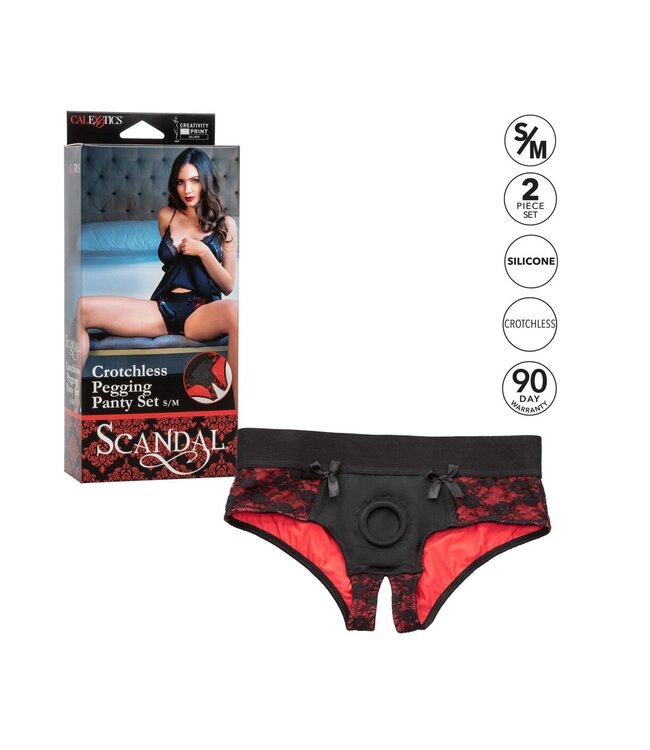 Rimba Scandal Crotchless Set S/M