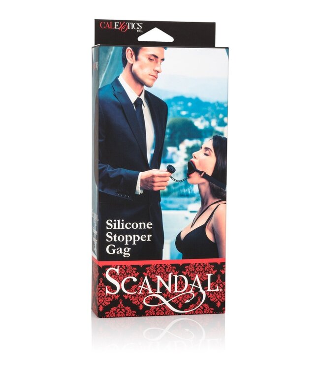 Scandal Silicone Stopper Gag