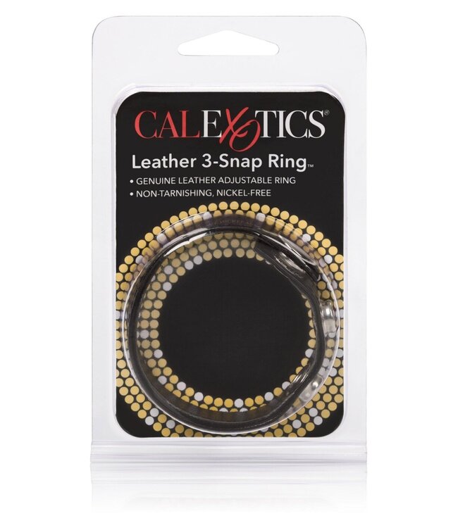 Leather 3-Snap Ring