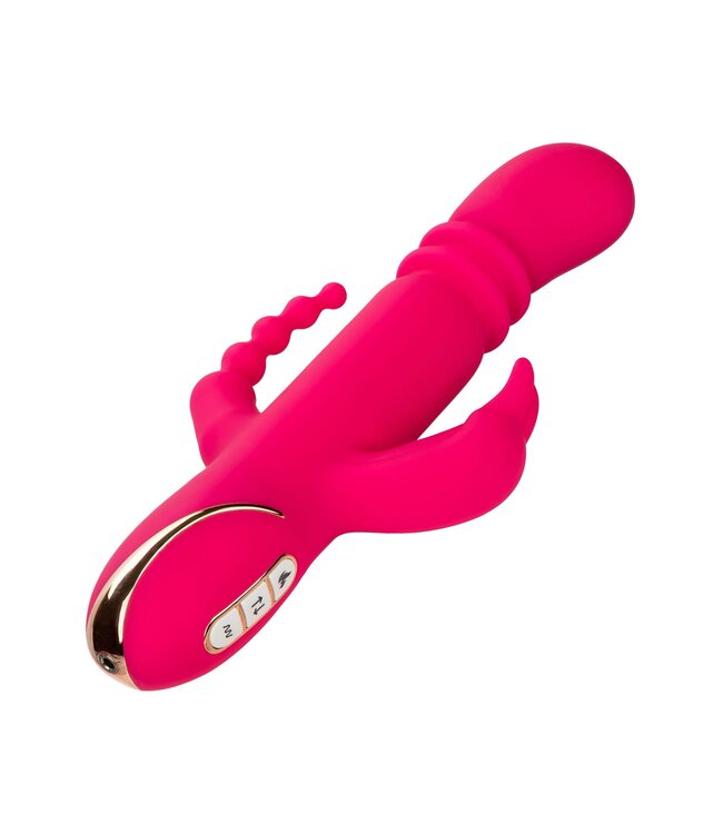 Heated Silicone Triple Rabbit