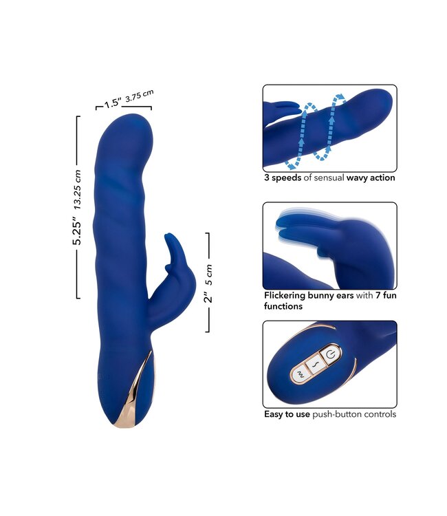 Silicone Wave Motion Rabbit