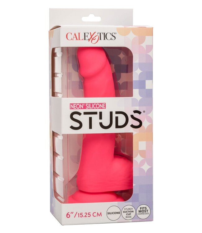 Neon Silicone Studs 6 inch