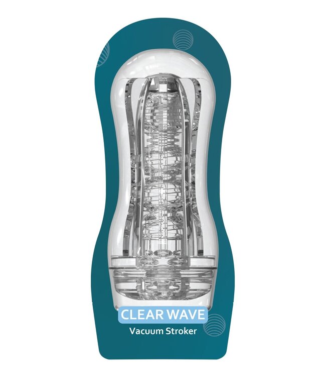 Clear Wave Vacuum Stroker