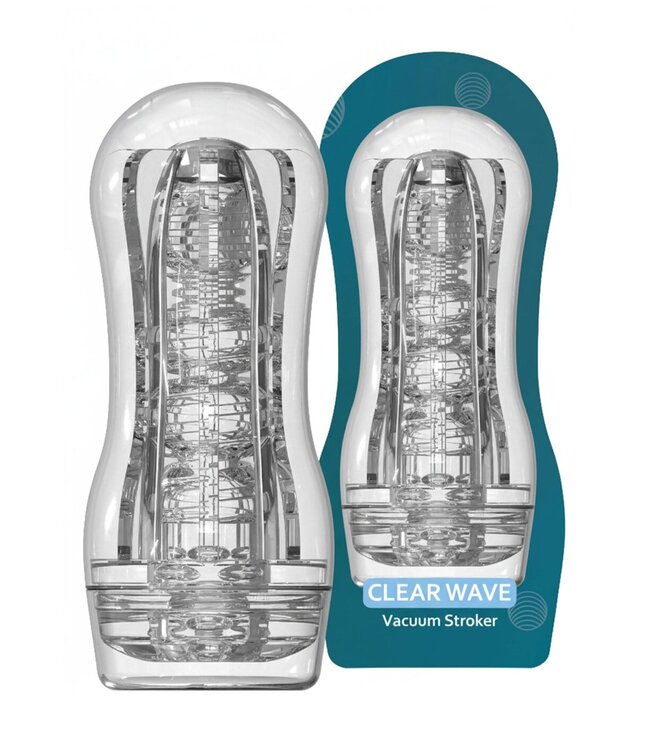 Clear Wave Vacuum Stroker