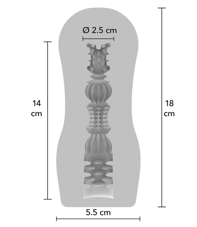 Clear Trust Vacuum Stroker