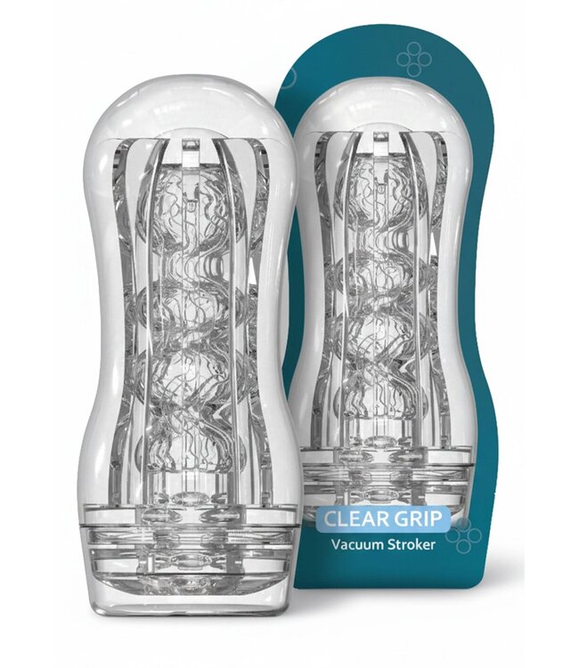 Clear Grip Vacuum Stroker