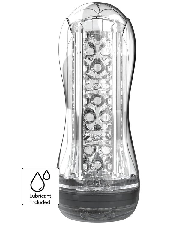 Big Clear Blast Vacuum Stroker