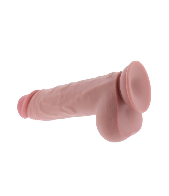 Deluxe Dual Density Thick Dildo TPE 25 cm