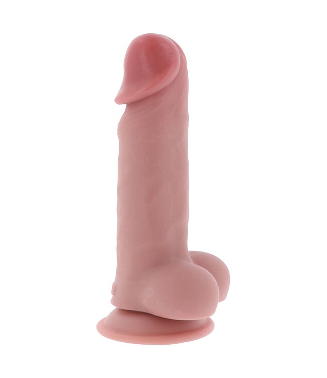 Deluxe Dual Density Thick Dildo TPE 17 cm