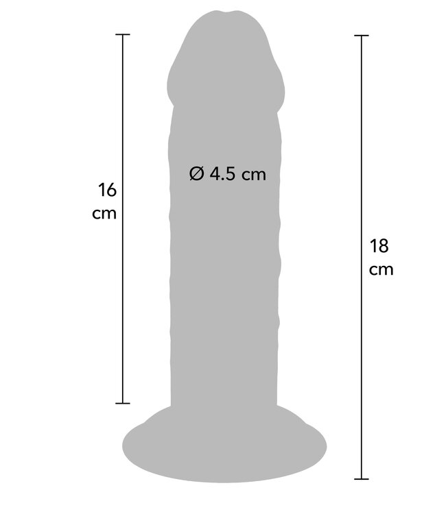 Deluxe Dual Density Thick Dong TPE 18 cm