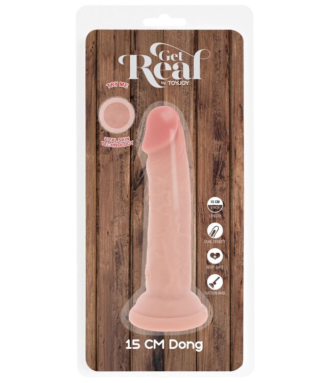 Deluxe Dual Density Dong TPE 15 cm