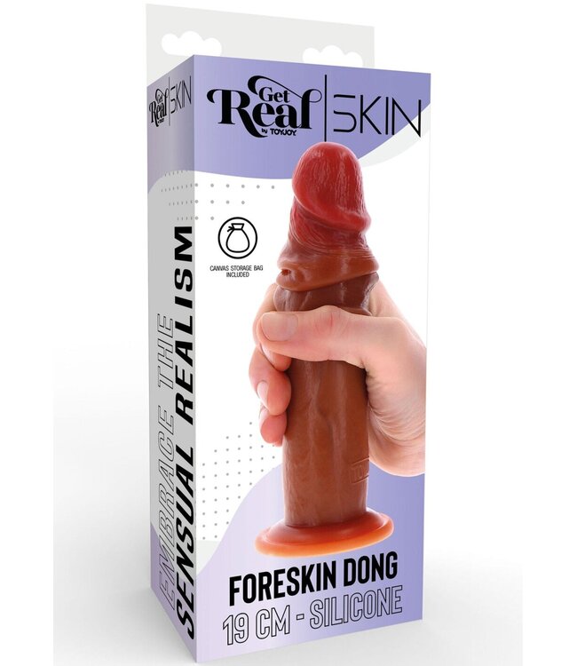 Rimba Foreskin Dong Silicone 19 cm