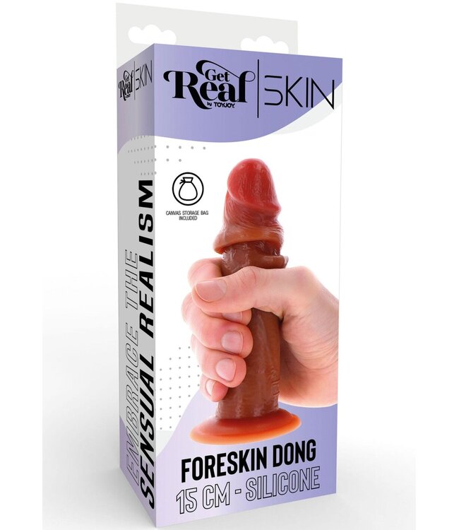 Rimba Foreskin Dong Silicone 15 cm