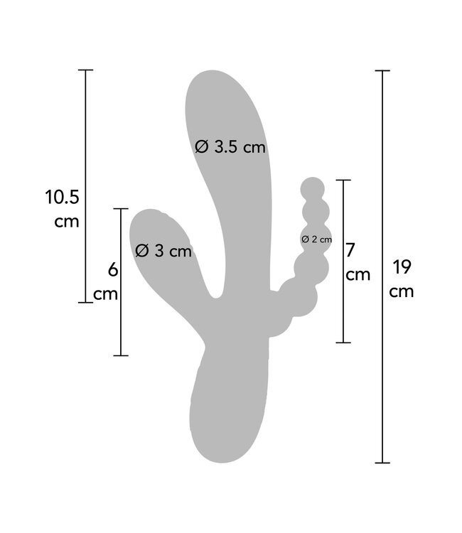 Xocoon Triple Love Vibrator