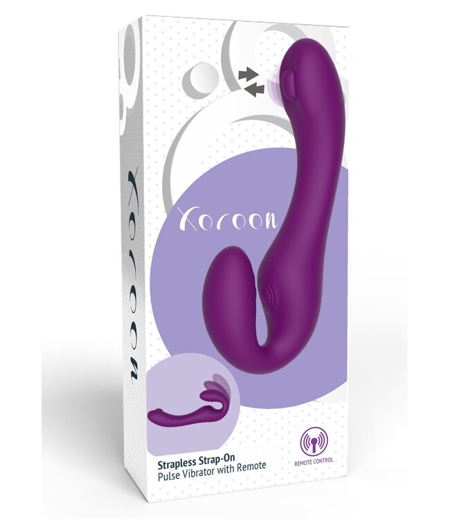Xocoon Strapless Strap-On Pulse Vibrator