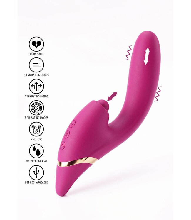 Triple Thrill Climaxer Vibrator