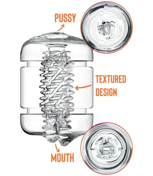 Crystal Clear Pussy & Mouth