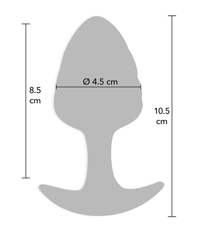 Rimba Crystal Butt Plug Large