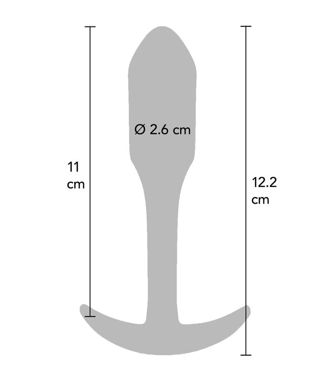 Smooth Anal Plug Large