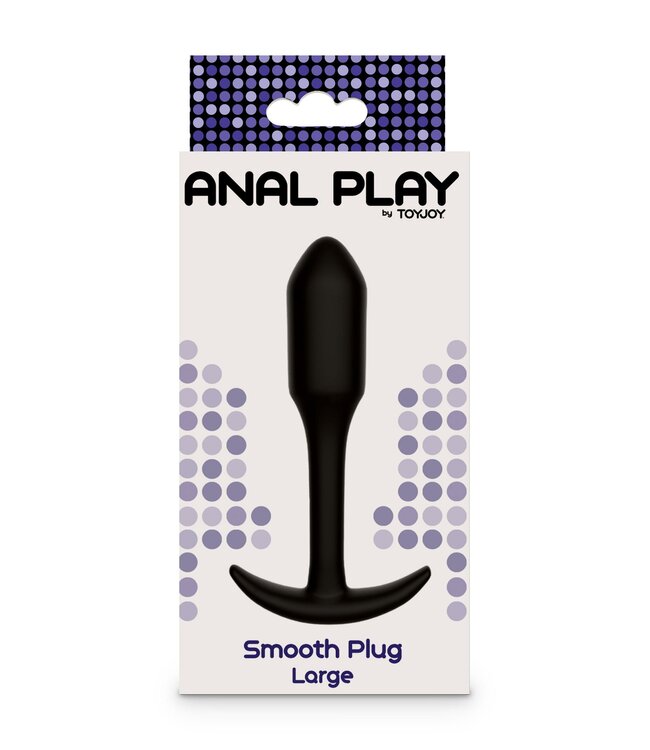 Smooth Anal Plug Large
