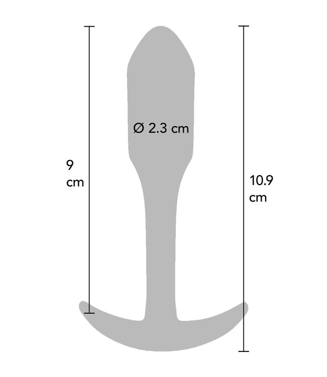 Smooth Analplug Medium