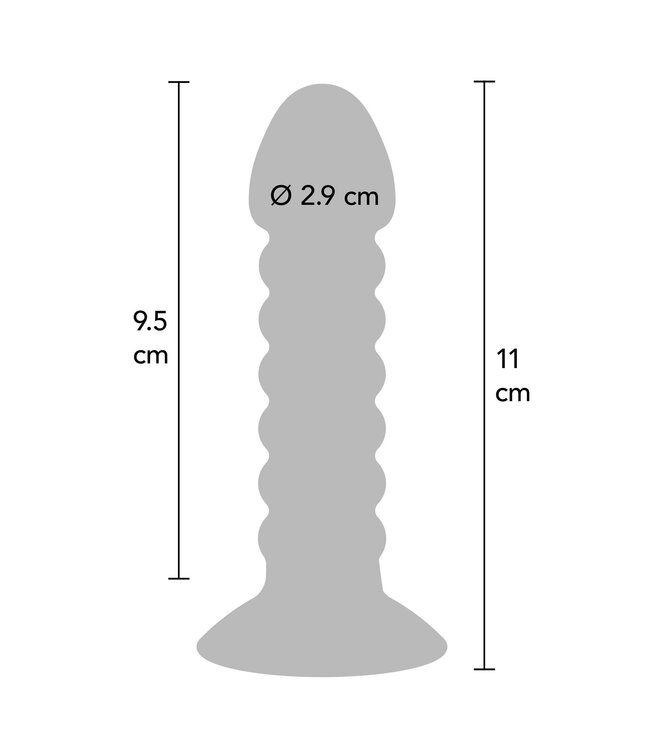 Vibrating Anal Plug Medium