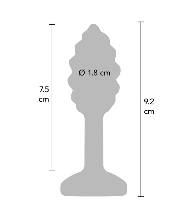Swirl Anal Plug