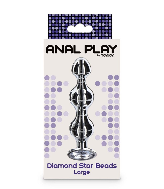Diamond Star Beads Large