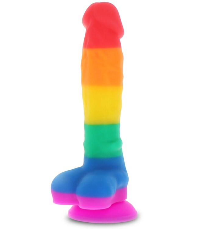 Rainbow Lover Dildo 18 cm