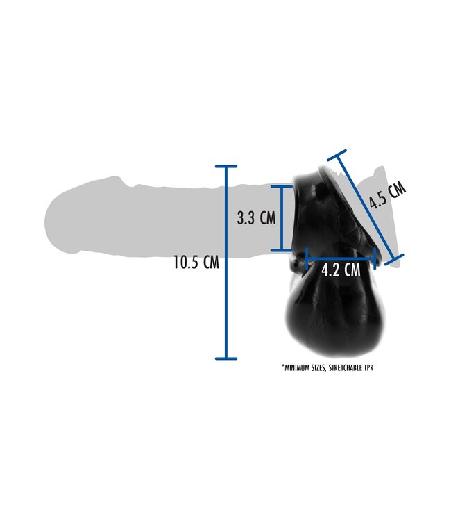 Penis Ring with Scrotum Holder