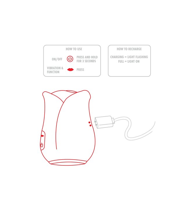 Ravishing Rose Air Pulse Stimulator