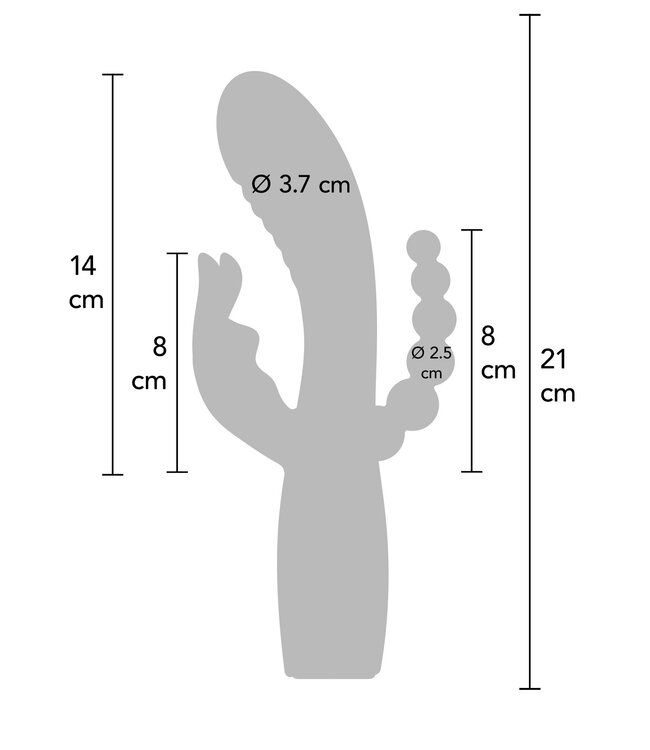 Aphrodite Triple Vibrator