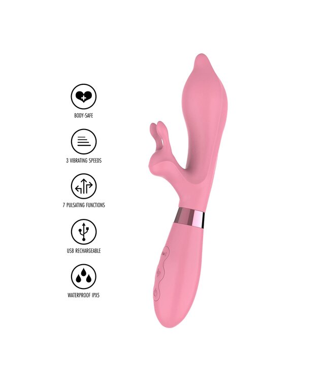 Rimba Pretty Love - Queens Luxury Collection - Vibrator - Afgewerkt met 18K Goud - Zwart
