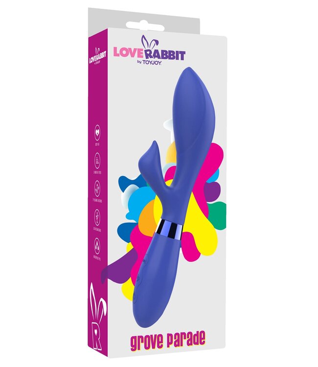 Rimba Pretty Love - Cupid X - Smooth Stripes - Masturbator - Paars, Wit