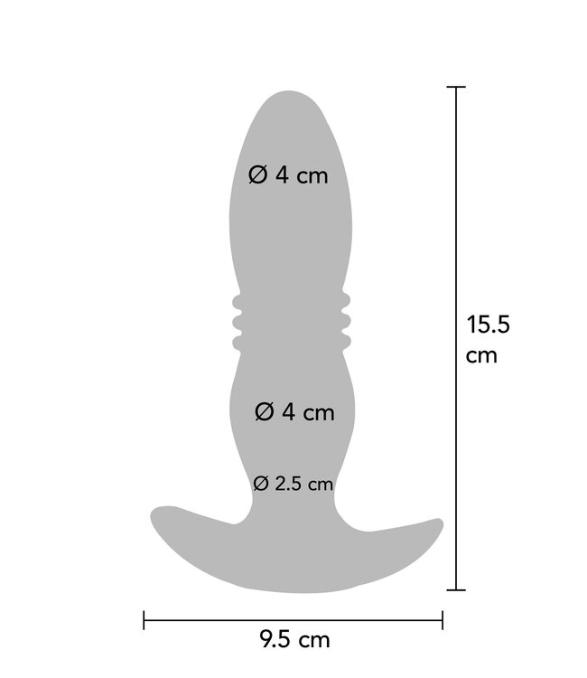 Rimba The Tough Thrusting Vibrating Plug