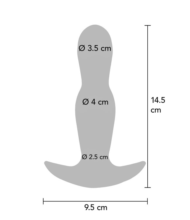 The Stout Inflating Vibrating Plug