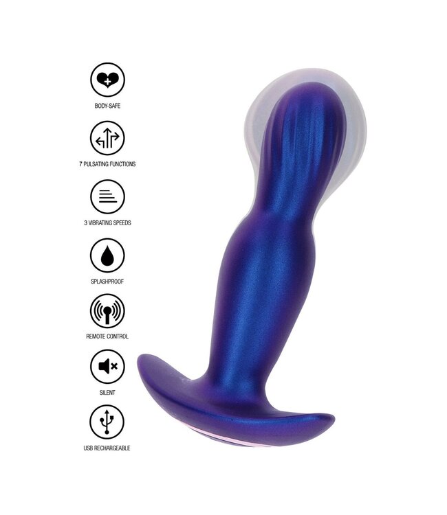 The Stout Inflating Vibrating Plug
