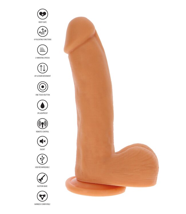 Rimba Naked Thrusting Dildo Silicone 19.5 cm