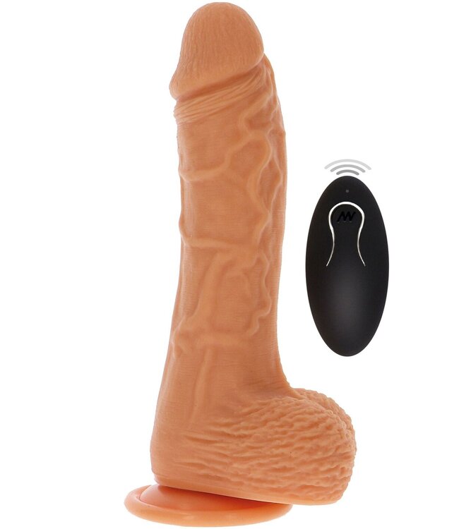 Rimba Naked Rotating Dildo Silicone 21 cm