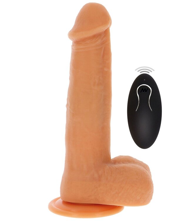 Rimba Naked Beaded Dildo Silicone 21 cm